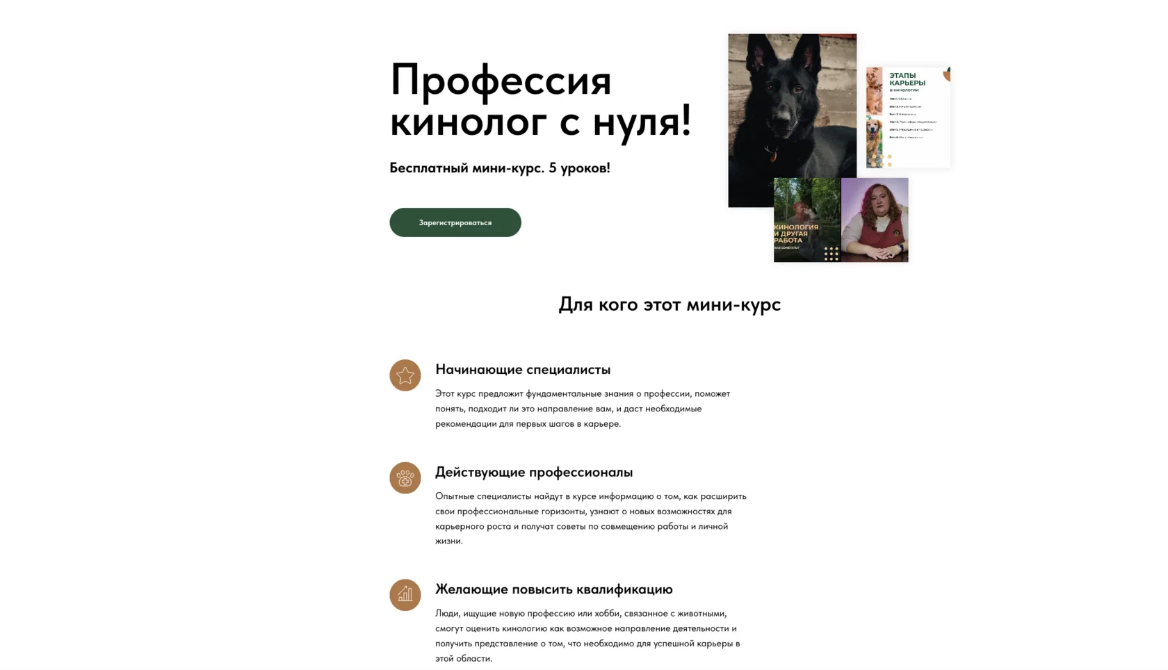 Задача — Курс для кинологов